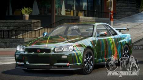 Nissan Skyline PSI R34 US S6 pour GTA 4