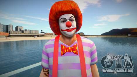 Wmoice de clown pour GTA San Andreas