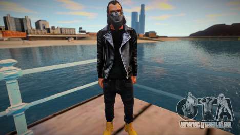 Biker Trevor (with bandana) für GTA San Andreas