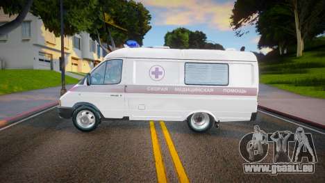 Gaz-32214 (Gazel) - Ambulance pour GTA San Andreas