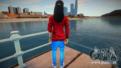 Swag girl in blue jeans pour GTA San Andreas