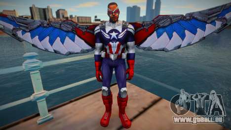 The Falcon and The Winter Soldier - Captain Amer pour GTA San Andreas