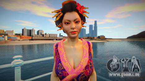 Asian girl from Binary Domain pour GTA San Andreas