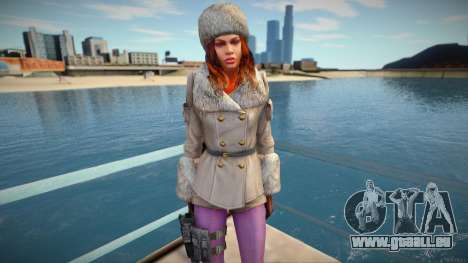 Jessica Sherawat dans les vêtements d’hiver pour GTA San Andreas