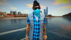 Street thug jeans vest pour GTA San Andreas