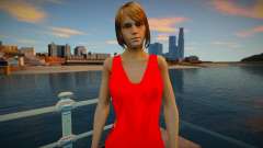 Emma Watson red dress für GTA San Andreas