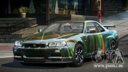 Nissan Skyline PSI R34 US S6 pour GTA 4