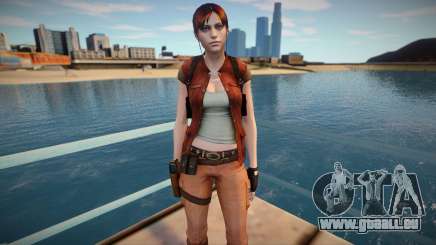 Claire Redfield in a costume Helena Harper pour GTA San Andreas