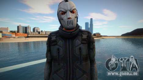 Personnage de GTA Online dans un masque et une a pour GTA San Andreas