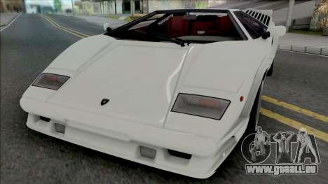 Lamborghini Countach LP5000QV & 25th Anniversary pour GTA San Andreas