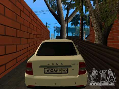 LADA 2170 SE Lifting 2015 pour GTA San Andreas