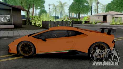 Lamborghini Huracan Performante (SA Lights) für GTA San Andreas