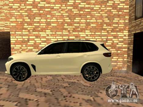 BMW X5M F95 White Plates pour GTA San Andreas