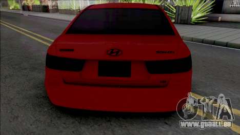 Hyundai Sonata Red Black für GTA San Andreas