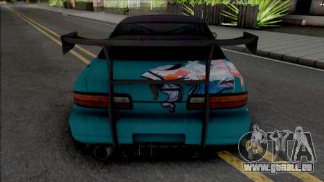 Nissan Silvia S13 Rocket Bunny Alep Garage pour GTA San Andreas