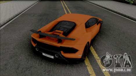 Lamborghini Huracan Performante (SA Lights) pour GTA San Andreas