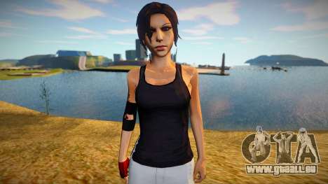 Lara Croft (Tomb Raider) suit of Mirrors Edge pour GTA San Andreas
