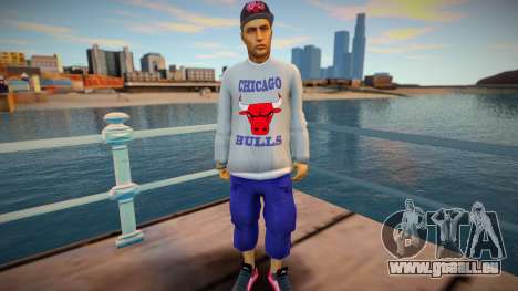 Dude Chicago Bulls style für GTA San Andreas