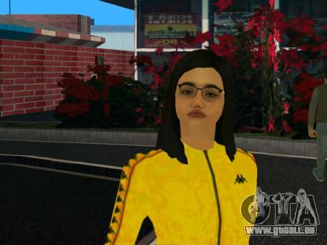 Fille mignonne Mika pour GTA San Andreas