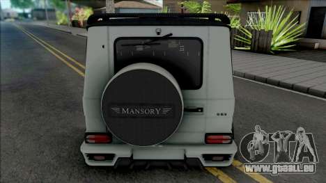 Mercedes-AMG G63 Mansory Gronos pour GTA San Andreas