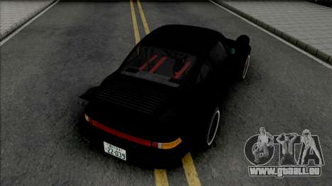 Porsche 911 Turbo Wangan Midnight Black Bird pour GTA San Andreas