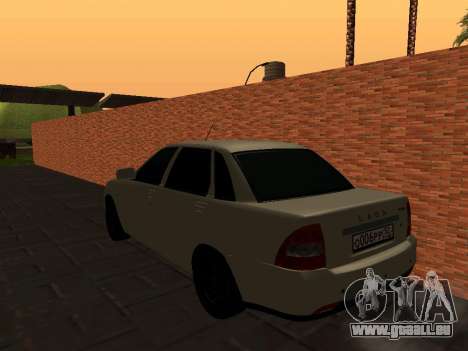 LADA 2170 SE Lifting 2015 pour GTA San Andreas