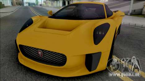 Jaguar C-X75 (SA Light) für GTA San Andreas