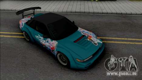 Nissan Silvia S13 Rocket Bunny Alep Garage pour GTA San Andreas