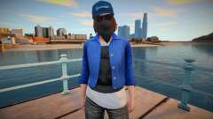 Marcus Holloway (GTA Online Female Cosplay) pour GTA San Andreas
