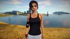 Lara Croft (Tomb Raider) suit of Mirrors Edge für GTA San Andreas