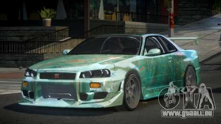 Nissan Skyline R34 PSI-S S6 pour GTA 4