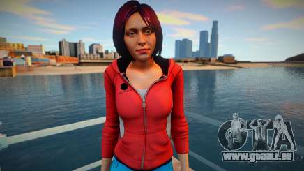 Samantha Giddings (Climbing) from Until Dawn für GTA San Andreas
