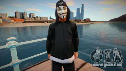 Str3sU ComputerS Skin - Anonymous Style für GTA San Andreas