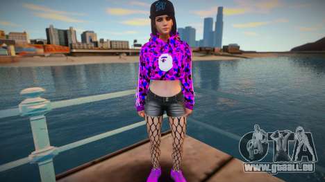 GTA Online Female Assistant V3 Diva Outfit pour GTA San Andreas