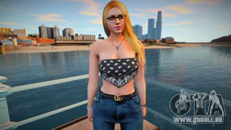 GTA Online Skin Ramdon Female Outher 5 Fashion C für GTA San Andreas