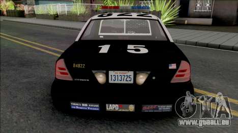 Ford Crown Victoria 2000 CVPI LAPD pour GTA San Andreas