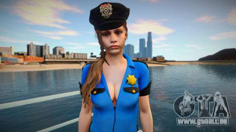 Claire Sexy Sheriff für GTA San Andreas