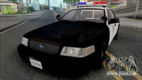 Ford Crown Victoria 2000 CVPI LAPD (Vista Light) pour GTA San Andreas