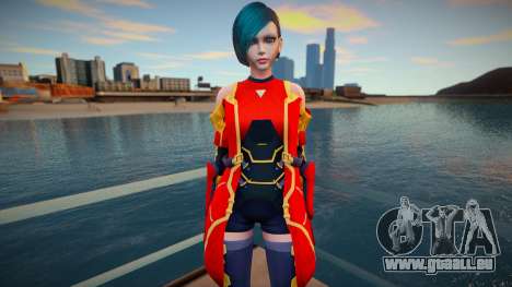 Zero Flaming Suit - Cyber Hunter pour GTA San Andreas