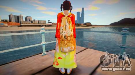 Lei Fang Furisode Kimono Crimson für GTA San Andreas
