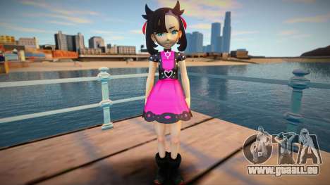 Marnie Dress - Pokemon Sword And Shield für GTA San Andreas