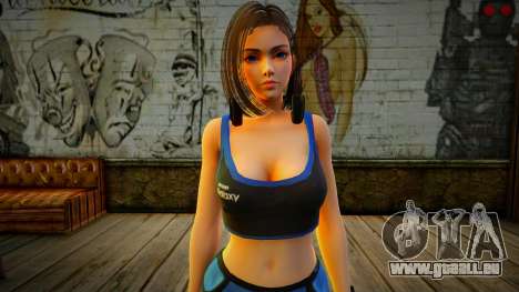 Samantha Samsung Assistant Virtual Sport Gym v2 pour GTA San Andreas