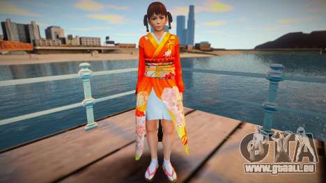 Lei Fang Furisode Kimono Crimson für GTA San Andreas