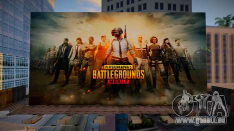 Pubg Mobile Billboard pour GTA San Andreas