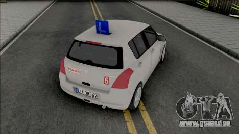 Suzuki Swift Driving School pour GTA San Andreas