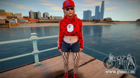 GTA Online Outfit Casino and Resort Agatha v2 pour GTA San Andreas