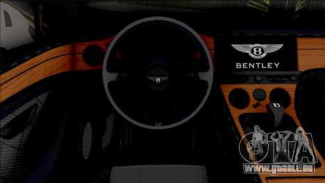 Bentley Continental GT 2018 [HQ] pour GTA San Andreas
