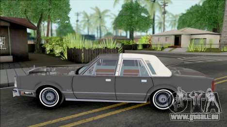 Lincoln Town Car 1986 Grey pour GTA San Andreas