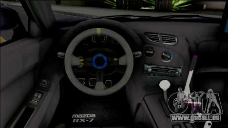Mazda RX-7 VeilSide Fortune Blue pour GTA San Andreas