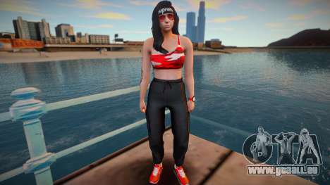 GTA Online Skin Ramdon Female Latin 1 Fashion v2 für GTA San Andreas